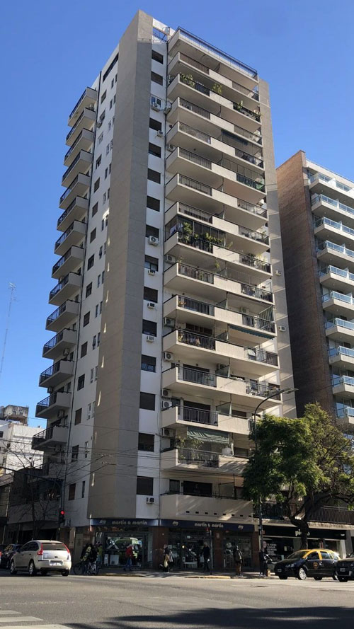 Edificio en el barrio de Belgrano (CABA).